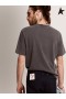 Golden Goose Golden collection T-paita antrasiitti harmaa ahdistunut hoito tumma harmaa