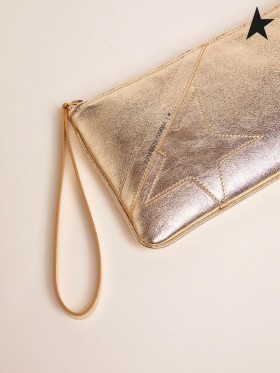 Golden Goose Silver Star Ranne kytkin laukku Ihon Väri / Ihon Väri