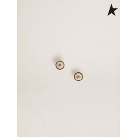 Golden Goose Heritage Jewelmates kokoelma korvakorut vanha kulta väri valkoinen kulta väri