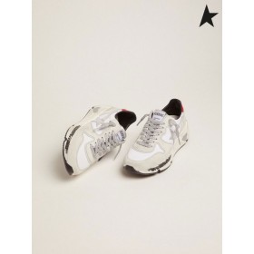 Golden Goose lenkkitossut Pohja lenkkarit punainen kantapää välilehti ja silver star hopea punainen