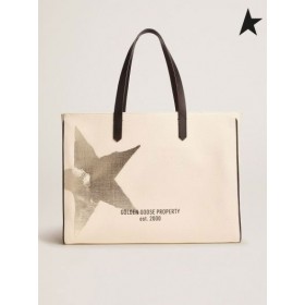 Golden Goose Itä-Länsi-Kaliforniassa, Laukku Golden star print ruskea