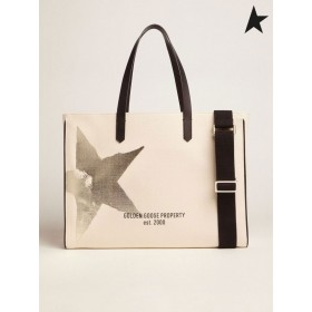 Golden Goose Itä-Länsi-Kaliforniassa, Laukku Golden star print ruskea