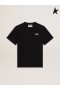 Golden Goose Black Star de la collection de T-shirt avec du blanc et le logo star noir