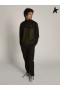 Golden Goose Jeu EDT collection Capsule veste en noir et militaire-vert-noir-vert -