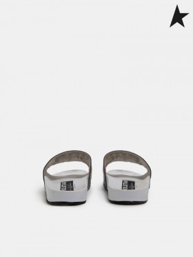 Golden Goose Poolstars Baskets avec bracelet noir et logo or noir couleur or