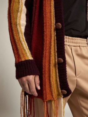 Golden Goose Laine de Voyage de la collection de Danyal cardigan à motif rayé Multicolore