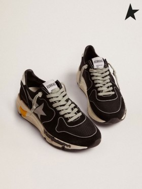 Golden Goose Chaussures de Course Unique: chunky noir baskets Golden Goose marron