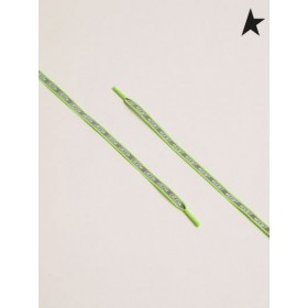 Golden Goose vert fluo réfléchissant lacets par des lacets impression vert