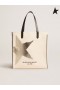 Golden Goose Nord-Süd-Kalifornien-Tasche mit goldene Sterne-print-Kaffee