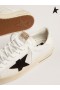 Golden Goose Stardan sneakers in white mesh with black suede star und weißem Leder Ferse tab weiß schwarz weiß