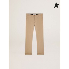 Golden Goose Golden collection chinos in beige cotton Beige