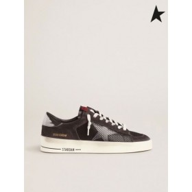 Golden Goose Black Stardan sneakers mit metallic-Stern-schwarz