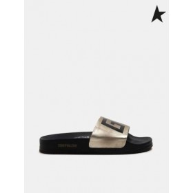 Golden Goose Poolstars sneakers mit gold Armband gold Farbe schwarz