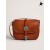 Golden Goose Medium Rodeo Bag in tan-farbigen Leder mit hellblauen details Braun