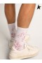 Golden Goose Άσπρες κάλτσες με κόκκινα γράμματα print λευκό