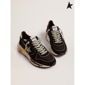 Golden Goose Παπούτσια για Τρέξιμο Σόλα: πεπλατυσμένος μαύρο πάνινα παπούτσια| Golden Goose καφέ