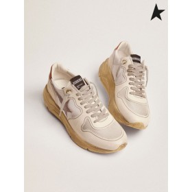 Golden Goose Αποκλειστική LTD πάνινα παπούτσια με σαύρα-print καφέ δερμάτινο star και το μαύρισμα του δέρματος τακουνιών καρτέλα λευκό καφέ κόκκινο καφέ